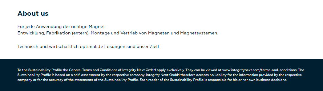 BBA AG Sustainability About us